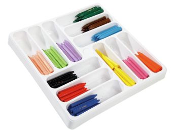 CRAYONS DE CIRE Plastidecor triangle Classpack