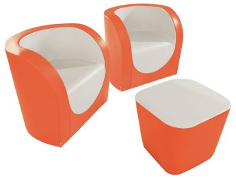 SET KLEINES WOHNZIMMERSET Cabrio