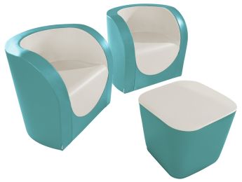 SET KLEINES WOHNZIMMERSET Cabrio