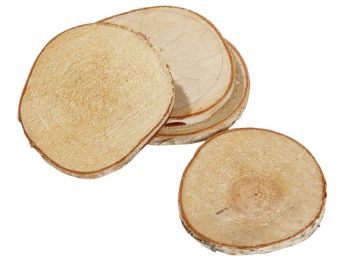 RONDELLES DE BOIS À DÉCORER