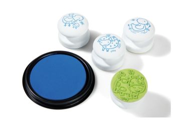TAMPONS ERGONOMIQUES Stampo baby + ENCREUR Ferme