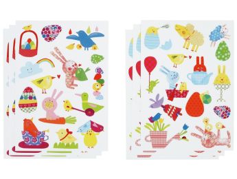 GIANT THEMED STICKERS Easter