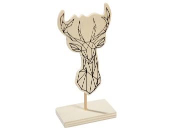 CLIP MÉMO/PHOTOS À DÉCORER Cerf