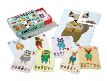 JEU DE 7 FAMILLES COOPÉRATIF Familou