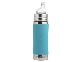 INOX ZUIGFLES PURA 325 ml met tuit