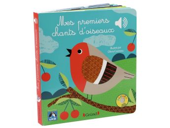 LIVRE SONORE INTERACTIF Mes premiers chants d'oiseaux