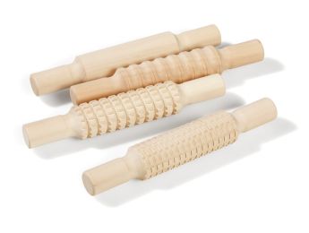 ROULEAUX EN BOIS À EMPREINTES