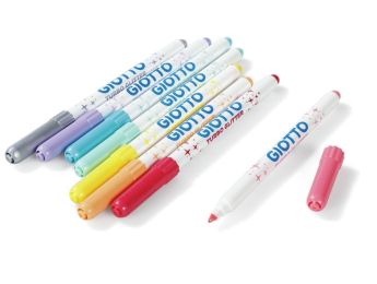 FEUTRES POINTE MOYENNE Turbo glitter Pastel
