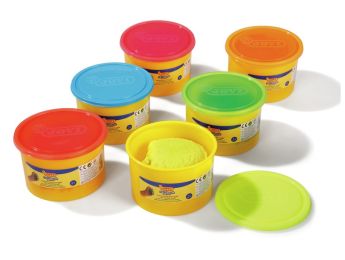 PÂTE À MODELER SOFT 6 x 500 g Couleurs fluo