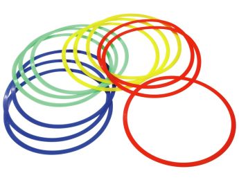 LOT DE 12 CERCEAUX EXTRA-PLATS