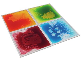 MAXI-PACK PACK OF 4 LUMINESCENT SENSORY FLOOR TILES
