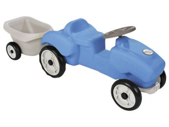 VÉHICULE ENFANT Tracteur Malo + remorque