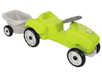 VÉHICULE ENFANT Tracteur Malo + remorque