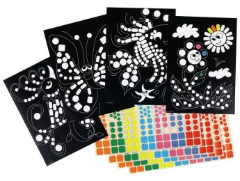 FOLHAS DE ETIQUETAS AUTOCOLANTES PARA ATELIÊS Natureza