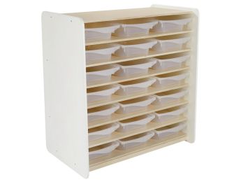 Up 6-shelf STORAGE + 21 containers