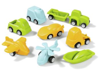 MAXI LOT DE 9 PETITES VOITURES ÉCO-RESPONSABLES