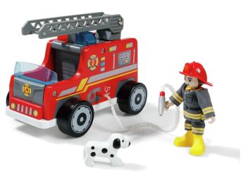CAMION DEI POMPIERI con personaggi