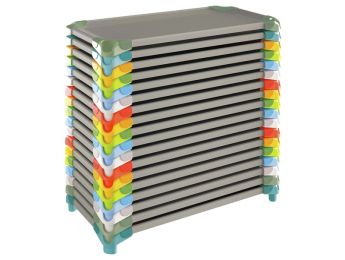 MAXI SET 36 Rustbedden 150 x 60 cm Groot formaat