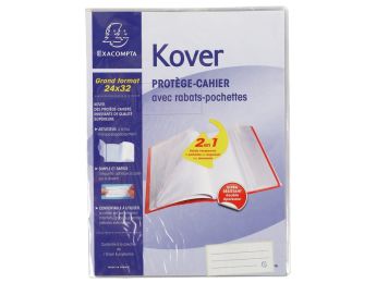 PROTÈGE CAHIER Kover Rabats pochette 24x32 cm
