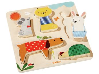 MAXI ANIMALS PUZZLE Woody Pets