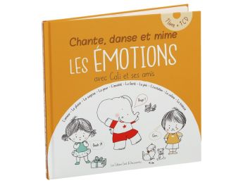 LIVRE CD CHANTE, DANSE ET MIME LES ÉMOTIONS