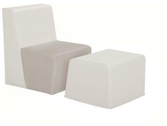 ZETEL EN SCHUINE POEF Basic