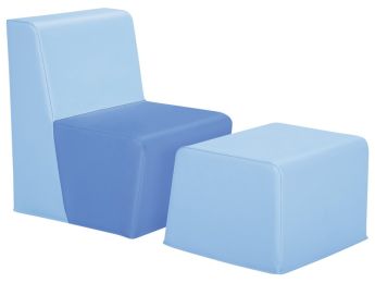 ZETEL EN SCHUINE POEF Basic