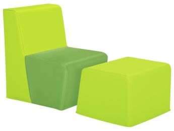 ZETEL EN SCHUINE POEF Basic