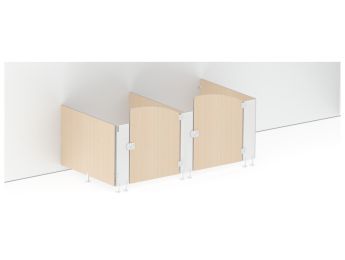 CABINES DE TOILETTES Libre 2 portes