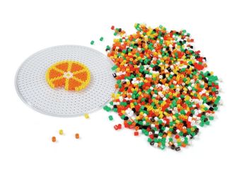 KIT CRÉATIF PERLES À REPASSER Sous-verres fruits