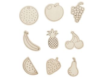 AIMANTS  À DÉCORER Fruits