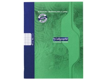 DRAFT EXERCISE BOOKS 17x22 cm - 96 pages Séyès ruled paper