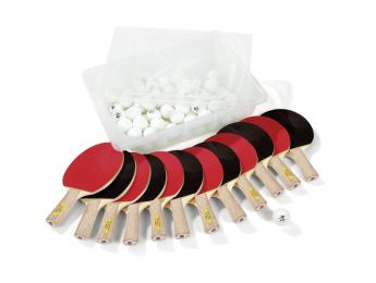 KIT TENNIS DE TABLE Intérieur pour 12 enfants