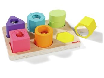 Geometric cubes LIFT-OUT PUZZLE