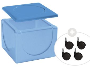 SET Liloo Behälter, Deckel. Rollen