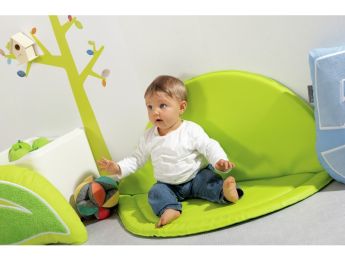 TAPIS BIFACE FEUILLE Petit