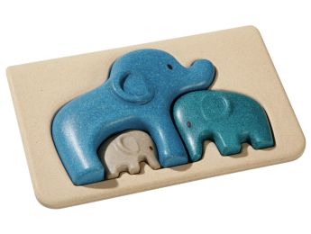 ECO-FRIENDLY LIFT-OUT PUZZLE Elephants