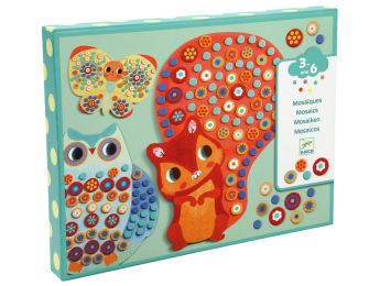 KIT CRÉATIF MOSAÏQUES EN MOUSSE Animaux