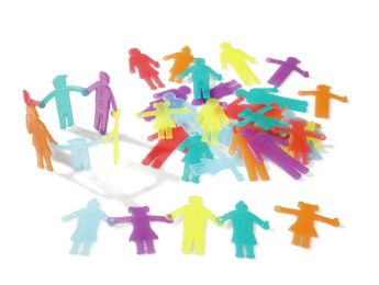 PERSONNAGES SOUPLES TRANSLUCIDES