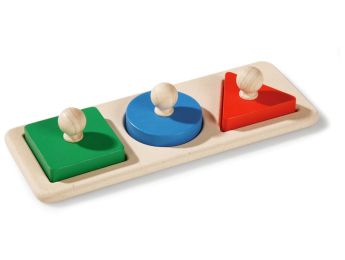 ECO-FRIENDLY LIFT-OUT PUZZLE Geometric shapes