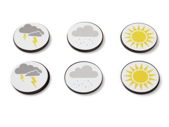 ÍMANES DUPLA FACE Meteorologia
