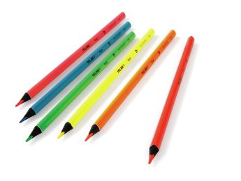 Blackwood ERGONOMIC COLOURING PENCILS Fluorescent colours