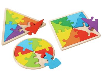 MAXI LOT PUZZLES GÉOMÉTRIQUES