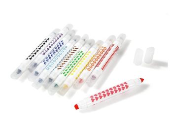 FEUTRES TAMPONS ET COULEURS 2-en-1