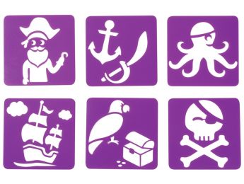 SCHABLONEN Piraten