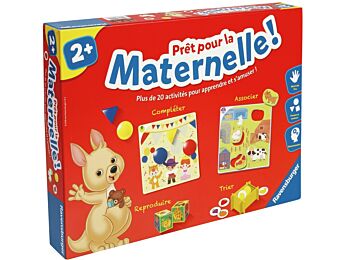 COFFRET DE JEUX Prêt pour la maternelle