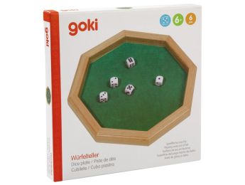 PISTE DE DÉS en bois