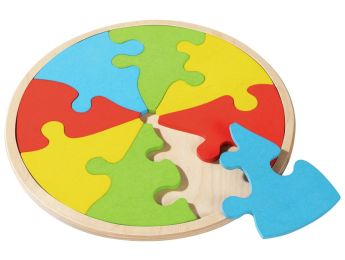 PUZZLE GÉOMÉTRIQUE Puzzle circulaire