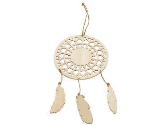 WOODEN DREAM CATCHER TO DECORATE