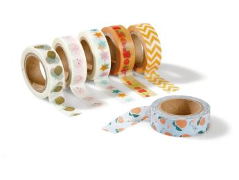 ADHESIVE PAPER RIBBONS Fruit